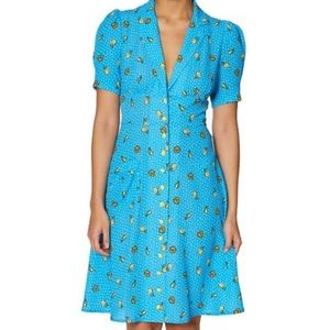 Betsey Johnson Lemon Dress size 12